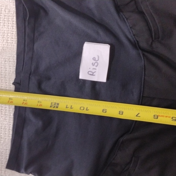 EUC Gap Maternity Modern Boot Black Dress Pants size 6L Stretch - Picture 9 of 14